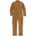 thumbnail image 2 of Carhartt Women's Rugged Flex&Reg; Relaxed Fit Canvas Coveralls Tan XL REG, 2 of 3
