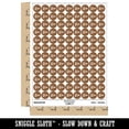 thumbnail image 2 of Team Sport Flag 200+ Round Stickers - Brown - Matte Finish - 0.50" Size, 2 of 3