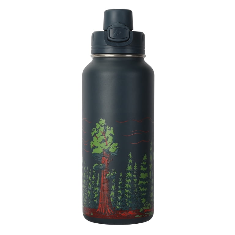Ozark Trail 32 oz Chug Tritan Water Bottle, Ancient Forest, BPA