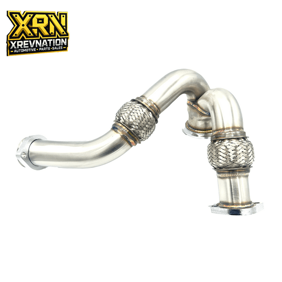 XRevNation Y-Pipe & Turbo Up Pipe Kit for 2003–2007 Ford 6.0L Powerstroke - HD Design