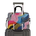 thumbnail image 2 of FORMRS 16" Laptop Bag Carrying Sleeve Case with Handle Travel Shoulder Briefcase, Stripes Pattern, 2 of 8
