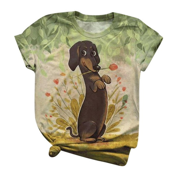 Matoen Women Fashion 3d Printed O Neck Cap Sleeve T Shirt Blouse Top Walmart Com Walmart Com