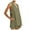 Green, variant on Short Sets for Women Linen Sleeveless V Neck Button Tank Top and Shorts 2 Piece Matching Set Beach Vacation Sets