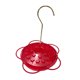 thumbnail image 3 of Alimentador de colibrí colgante para la estación de alimentación de regalos de alimentación de la al aire libre decoración del jardín de Rojo, 3 of 8