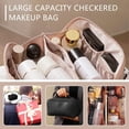 thumbnail image 3 of Large Capacity Travel Cosmetic Bag - Multifunctional Makeup Bag for Easy Access，Travel, 3 of 5