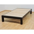 thumbnail image 1 of Base para Cama Individual Muebles GM Tradicional Desarmable Madera de Pino Estufada Color Chocolate, 1 of 4