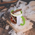 thumbnail image 5 of 3dRose, French Art Deco With Piano, 11oz Two-Tone Green Mug, 5 of 7