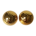 thumbnail image 2 of 4.26cm Plated Gold Golf Balls For Golfer Indoor Outdoor Swing Putter Training, 2 of 5