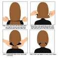 thumbnail image 4 of Accesorios para el cabello para mujeres, moño estilo leopardo, herramienta para el cabello con giro francés para peinado de moda, moño hábil para el cabello, 3 piezas, 4 of 7