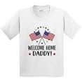 thumbnail image 3 of Inktastic Military Homecoming Welcome Home Daddy Youth T-Shirt, 3 of 5