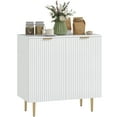 thumbnail image 1 of HOMCOM Sideboard Buffet Cabinet with Adjustable Shelves, White, 1 of 10