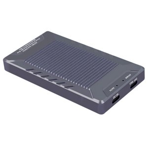 M.2 NVME SATA NGFF SSD Pièce jointe Chip unique double protocole double disque USB3.2 10Gb Boîte de disque dur de stockage mobile