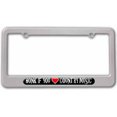 thumbnail image 1 of Honk if You Love Country Music License Plate Tag Frame, Multiple Colors, 1 of 1