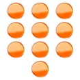 thumbnail image 3 of 10 piezas de almohadillas de punta de taco de billar, almohadillas de férula, pieza de reparación, accesorio de billar portátil, repuesto para barra naranja, 3 of 8