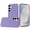 Dark Purple, variant on For Samsung s25 FE Classy Slick Chromed Around Hybrid Case Cover - Dark Blue