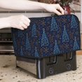 thumbnail image 7 of Goofa Shining Christmas Tree Print Toaster Cover 4 Slice, Four Slice Bread Machine Cover Quilted Toaster Covers Bread Maker Cover Kitchen Appliance Cover, 7 of 7