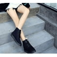 thumbnail image 6 of Autumn and Winter Student Snow Boots Women's Short Boots Snow Boots lace-up Flat-Heeled Korean Fashion Cotton Shoes, 6 of 10