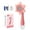 Pink, variant on QLUEWX Pink Sunflower Bubble Machine Toy, 13.2" Summer Bubble Wand with Bubble Solution Baby Toys Boy Gifts, Bubbles Toddler Outdoor Toys, Summer Party Favors Outdoor Toys for Toddlers 1-3