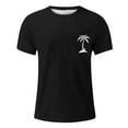 thumbnail image 3 of Ierhent Big and Tall T Shirts for Men Men's Cotton T-Shirts, Breathable & Moisture Wicking Black,3XL, 3 of 4