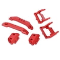 thumbnail image 1 of RC 1/18 Front Rear Bumpers, Easy Installation Corrosion Resistance RC 1/18 Bumper  For Remote Control Car For Latrax Teton 1/18 Red, 1 of 8