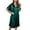 B, variant on CAIXIA Womens Robes Lightweight Women's Summer Nightgown Solid Color Short Sleeve Ice Silk Robe Comfortable Gown