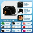 thumbnail image 3 of HAHDAXIA Ushanka Russian Fur Hat - Soviet Army Trapper Hat, 3 of 6