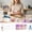 B, variant on All-in-One DIY Stress Ball Making Kit, DIY Craft Kit Complete Silicone Skin Maker Set with Expander Plier & Filling Syringe for Sensory Handmade Craft Project