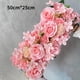 thumbnail image 1 of panel de flores Paneles, telón de fondo floral Panel de flores artificiales para la de la pared de la fiesta Rosa Macarena Paneles de pared de flores, 1 of 8
