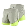 thumbnail image 1 of Shorts Deportivos Lixada Shorts para correr 2 en 1 para mujer Secado rápido Ejercicio de entrenamien Lixada Shorts Deportivos, 1 of 1
