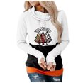 thumbnail image 2 of Pntutb Moda Mujer Navidad Impreso Blusa Suelta De Manga Larga Tops Casuales Sudaderas Con Capucha Pntutb Pntutb-5562, 2 of 5
