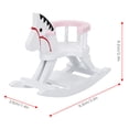 thumbnail image 3 of Accesorios Para Casa De Muñecas De Material No Tóxico, Silla De Caballo Para Casa De Muñecas Ecológica Duradera Y Ligera En Miniatura 1/12, Para Niños, 3 of 7