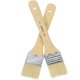 thumbnail image 3 of Khaki Synthetic Paint Brushes for Artists with Natural Bristle and Wood Handle 3# 2 Pcs, 3 of 4