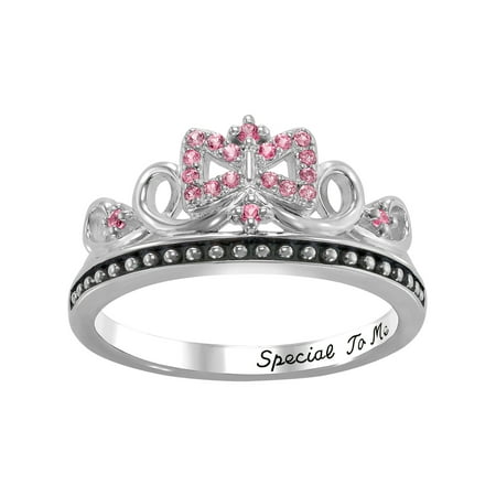 Personalized Family Jewelry Birthstone Women's Marine Ring in Sterling Silver, 10K Gold over Sterling Silver, 10K or 14K Gold or White Gold