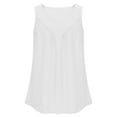 thumbnail image 4 of WRKEKC Cami Tank Tops for Women Cotton Linen Solid Color V-Neck Short Sleeve Summer Tank Casual Lightweight Top, 4 of 7