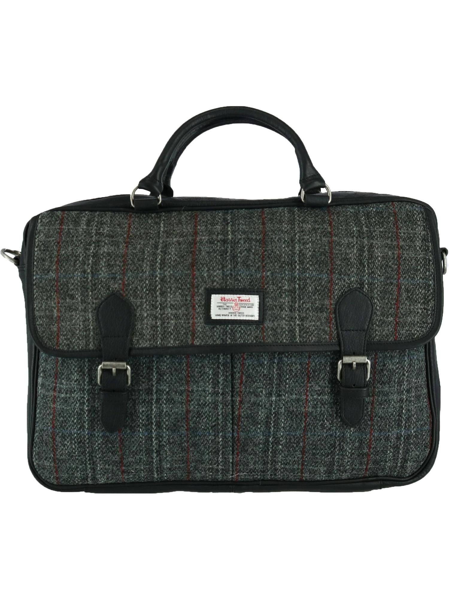 harris tweed briefcase