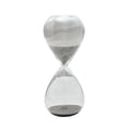 thumbnail image 3 of veasfak Hourglass 10 Mins Modern Creative Desk Timer Sand Timer for Home Desk Office Gray Argent, 3 of 9