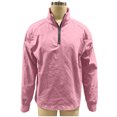 thumbnail image 4 of Hombres Zip Up Sudadera con Capucha de Pie Cuello Lavado Denim Afligido Medio Cremallera Manga Larga Casual Superior Poliéster Mezcla Chaqueta, 4 of 6