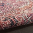 thumbnail image 5 of Nourison New Concept Washables 7'10" x Round Brick Vintage Indoor Non-Slip Flatweave Rug, 5 of 10