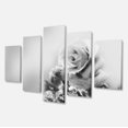 thumbnail image 2 of Rose Noire et Blanche au Printemps. - Impression sur Toile Florale, 2 of 3