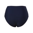 thumbnail image 7 of Sopiago Womens Bikini Bottom High Waisted Full Ruched Swimsuit Bottoms Tummy Control Full Coverage Bathing Suit Bottoms for Women Navy,XL, 7 of 7