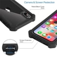 thumbnail image 3 of Transparent Phone Case For iPhone 15 14 13 12 11 Pro XS Max XR 7 8 Plus SE 2022 Hybrid Rugged Anti Shock Doom Armor Cover Cases, 3 of 7