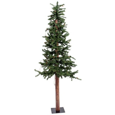 Vickerman 4' Alpine Artificial Christmas Tree, Unlit - Faux Christmas Tree - Seasonal Indoor Home Decor