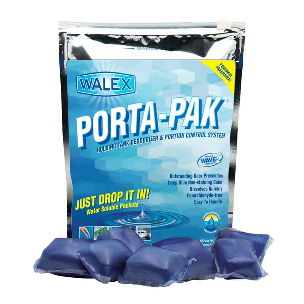 Desodorizador de área Walex Porta-Pak, paquete de 50 unidades, sin formaldehído