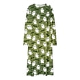 thumbnail image 6 of SELONE Nightgowns Long Sleeve for Women Plus Size Crew Neck Maxi Sleep Shirt Ghost Bats Nighties Halloween Dress, 6 of 8