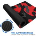 thumbnail image 6 of Red, Gray and Black Camouflage&nbsp;pad Mousewaterproof,rubber+multispandexno Slip the Camouflage SeriesmousepadsDesk Pad for Office Home Game 31.5x15.7inches, 6 of 7