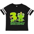 thumbnail image 3 of Inktastic 3rd Birthday Prince Frog Boys Toddler T-Shirt, 3 of 5