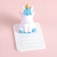 thumbnail image 3 of 2 Pcs Support de Téléphone Licorne en Silicone Multifonctionnel Réglable pour Tablette Téléphone Intelligent Voiture (Blanc), 3 of 9