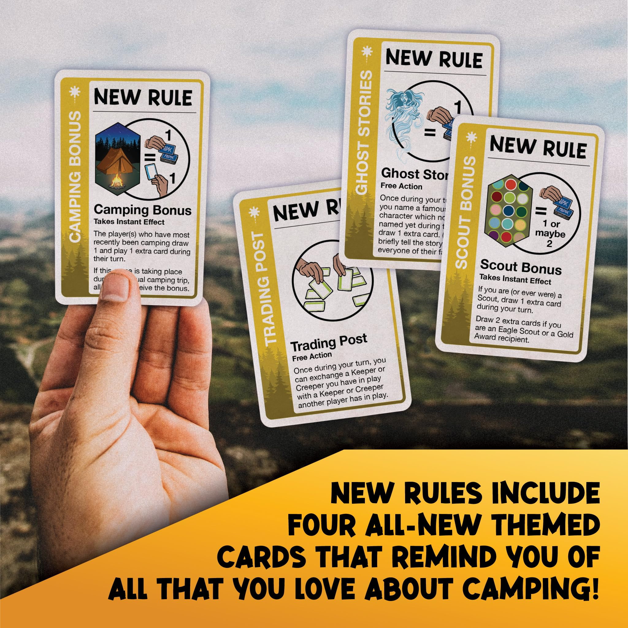 Camping Fluxx Card Game | The Great Outdoor Just Got Wilder!