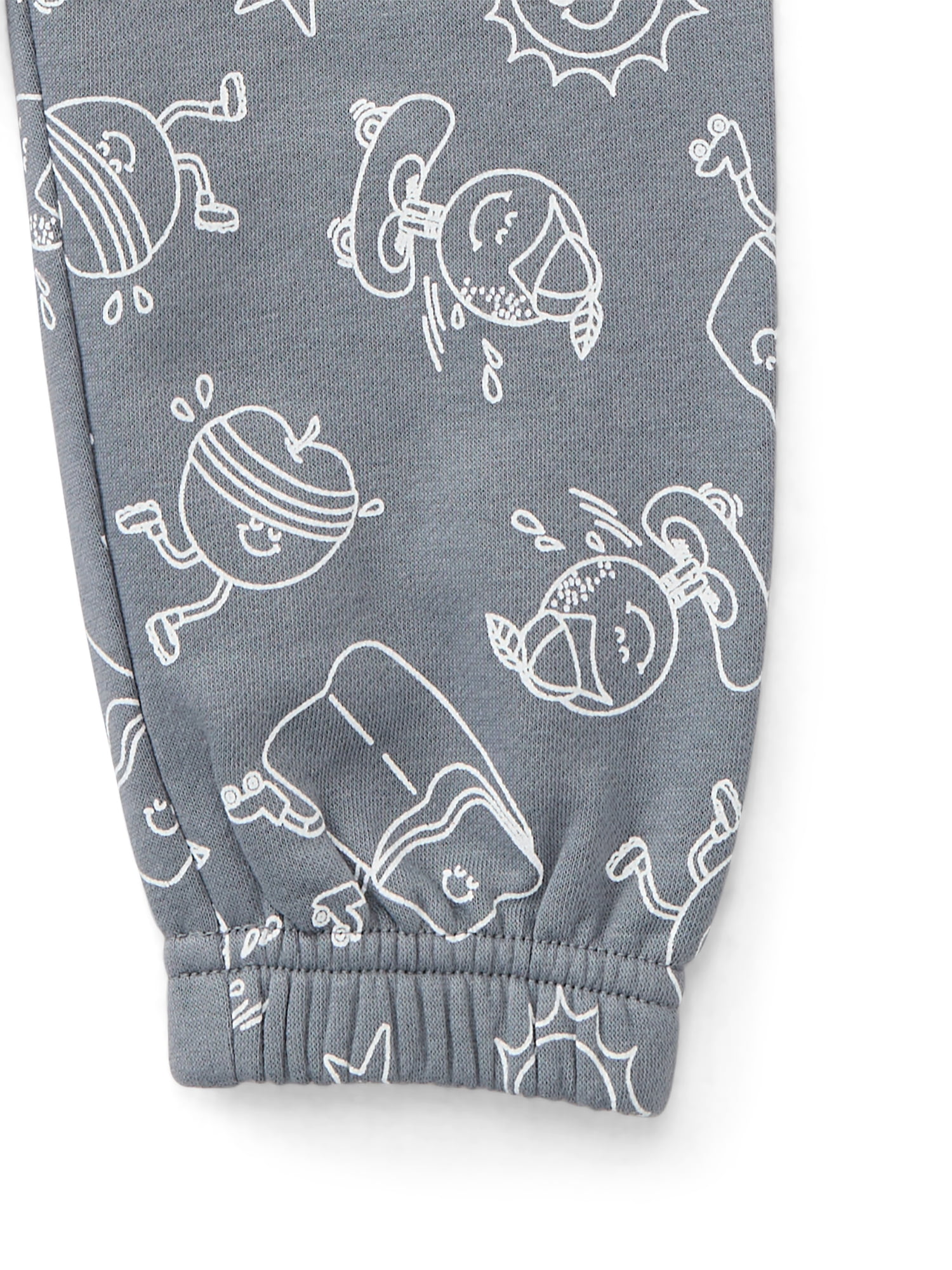 Wonder Nation Toddler Boys Fleece Jogger Pants, Sizes 18M-5T