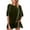 Army Green, variant on fatyb Womens Oversized T Shirts Ruffle Hem Short Sleeve Tee Shirts Loose Casual Crew Neck Summer Tops